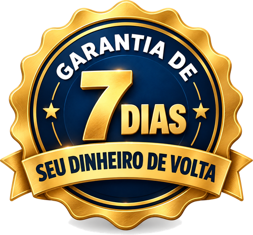 Garantia de 7 dias: seu dinheiro de volta